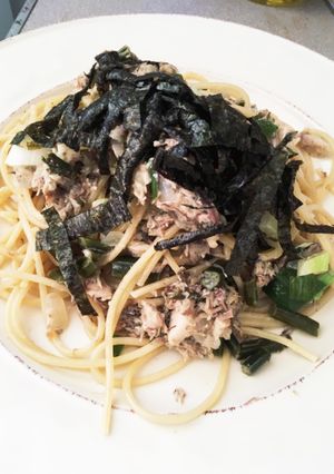 サバ缶のパスタ-レシピのメイン写真
