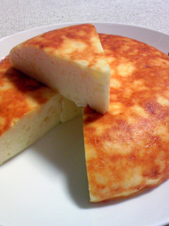 炊飯器deなんちゃってチーズケーキ-レシピのメイン写真