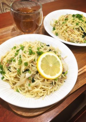 塩レモン焼きそば(ツナ＆玉ネギ)-レシピのメイン写真