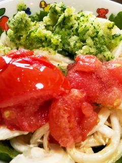 冷え冷えサラダうどん-レシピのメイン写真