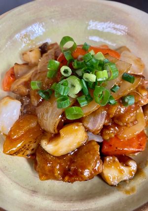 賄い！豆腐入りふわふわ酢豚！-レシピのメイン写真