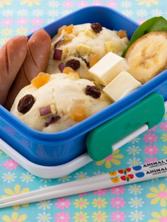【昭和弁当】蒸しパン弁当-レシピのメイン写真
