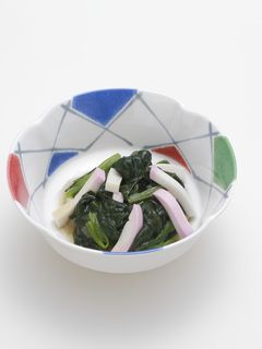 介護食 やわらかお浸し-レシピのメイン写真