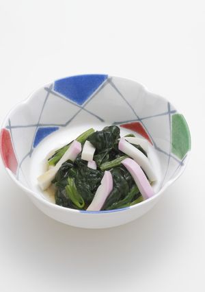 介護食　やわらかお浸し-レシピのメイン写真