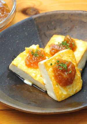 豆腐の味噌にんにくステーキ-レシピのメイン写真