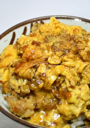親子丼、他人丼、ではこれは?「団地丼」-レシピのメイン写真