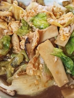 エリンギとレタスのオイスター炒め-レシピのメイン写真