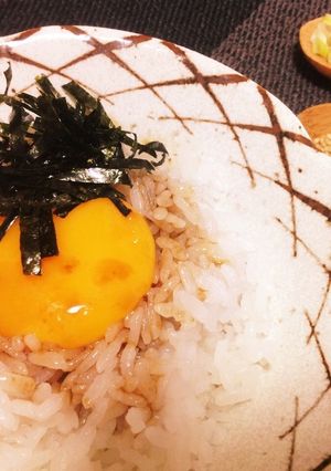 簡単ごま醤油卵かけごはん♪香り堪りません-レシピのメイン写真
