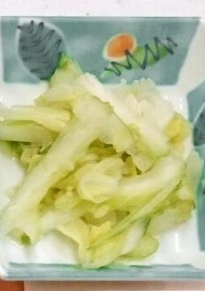 おいしく減塩　キャベツのレモン酢和え-レシピのメイン写真