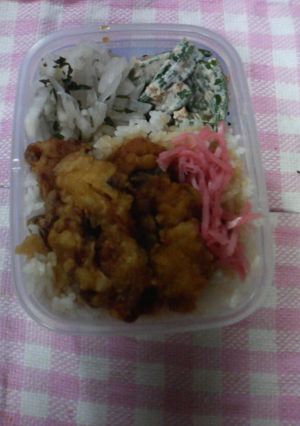 今日の弁当8/25-レシピのメイン写真