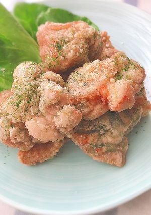 青のりチーズ風味の塩唐揚げ-レシピのメイン写真