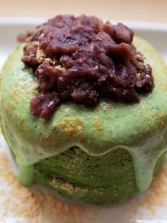 ふわふわ 抹茶のおから蒸しパン-レシピのメイン写真