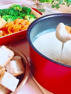 ミルクで簡単*チーズフォンデュ*-レシピのメイン写真