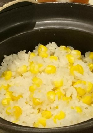 簡単とうもろこしご飯(ガスご飯モード)-レシピのメイン写真