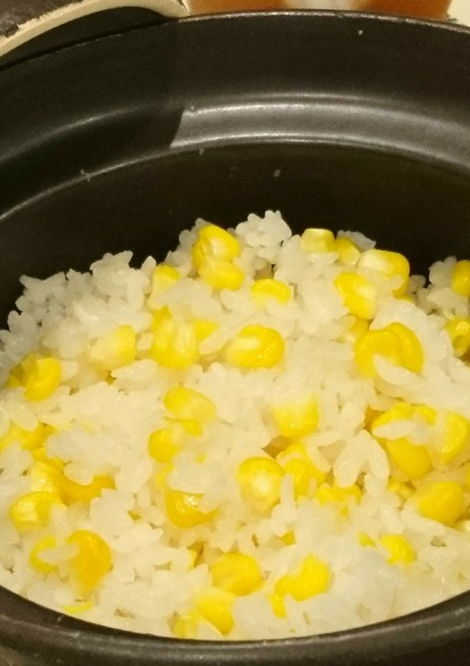 簡単とうもろこしご飯(ガスご飯モード)-レシピのメイン写真