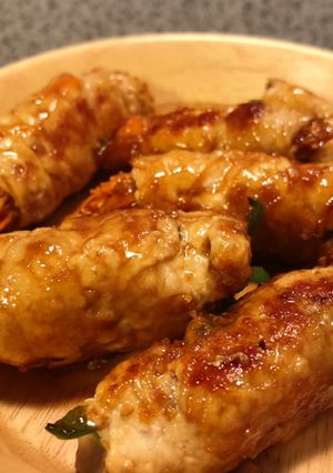 ピーマンとにんじんの豚こま巻き-レシピのメイン写真