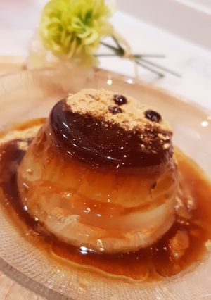 ひんやりぷるん～プリン風水ゼリー2層仕立-レシピのメイン写真