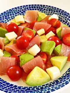 生ハムと彩り野菜☆-レシピのメイン写真