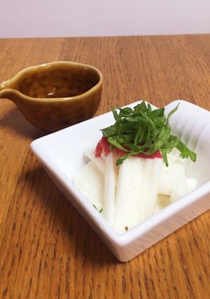 【超簡単副菜】長芋の梅のっけ-レシピのメイン写真