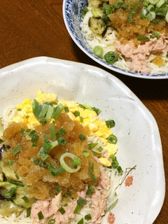 具材はレンチンで、ぶっかけ冷やしうどん-レシピのメイン写真