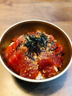 焼肉のタレで!簡単★マグロのユッケ風-レシピのメイン写真