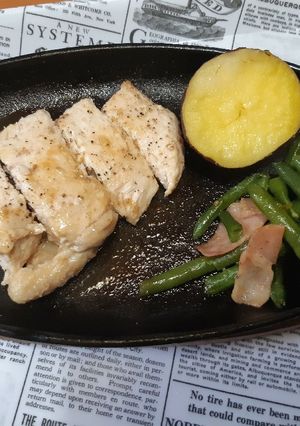ごまドレッシング チキンソテー-レシピのメイン写真