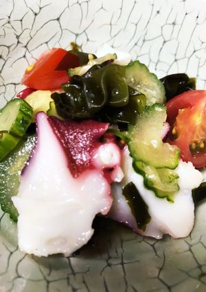 簡単☆タコの酢の物-レシピのメイン写真