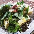 バジルと豆腐のサラダ