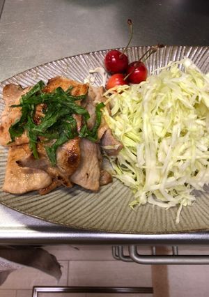 豚肉ソテーの青じそのせ♪-レシピのメイン写真