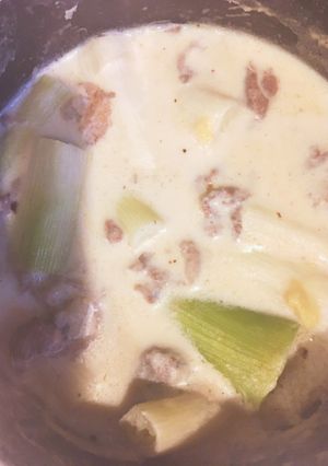 豆乳味噌でクリームスープ〜和風風味-レシピのメイン写真