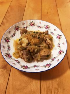 鶏もも肉と厚揚げの味噌炒め♪ピリ辛♪-レシピのメイン写真