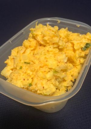 レンジで簡単！キムチポテサラ-レシピのメイン写真