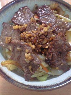 お一人料理 簡単 焼き肉丼-レシピのメイン写真