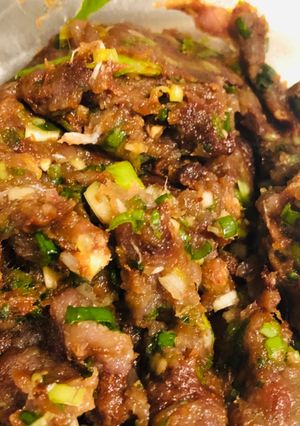 カツオの赤味噌タタキ-レシピのメイン写真