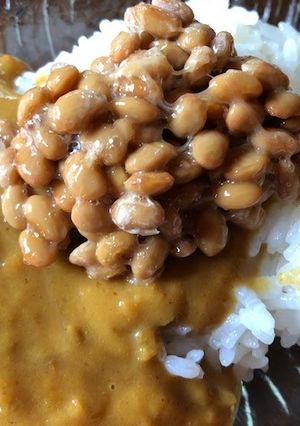 納豆カレー-レシピのメイン写真