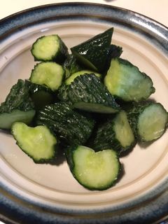 農家の食卓〜きゅうりのわさび漬け〜-レシピのメイン写真