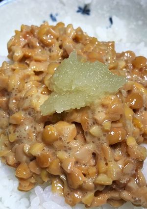 「絶品」生ニンニクの納豆ご飯-レシピのメイン写真