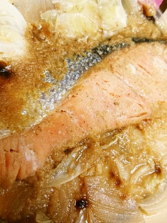 鮭のゴマ味噌蒸し【レンジで簡単】-レシピのメイン写真