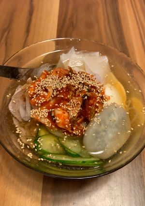 【白滝ダイエット】韓国水冷麺-レシピのメイン写真