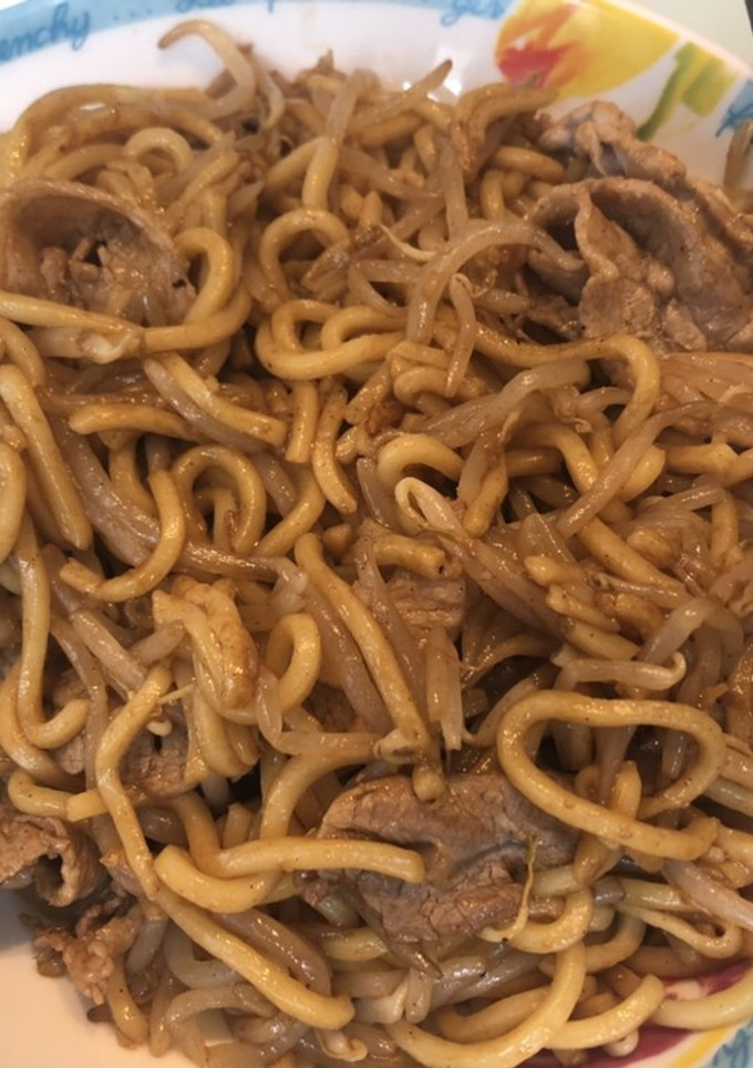 ガッツリだけど簡単！なみえ焼きそば-レシピのメイン写真