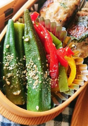 お弁当★オクラのピリ辛ナムル★作り置き-レシピのメイン写真