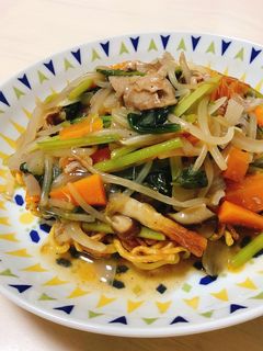 お家で中華屋さん♪あんかけかた焼きそば-レシピのメイン写真