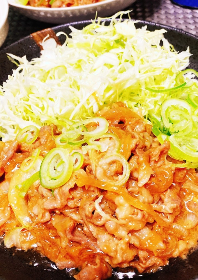 簡単♡豚こま切れ肉の生姜焼き-レシピのメイン写真