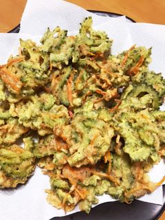 ゴーヤのかき揚げ〜♪-レシピのメイン写真