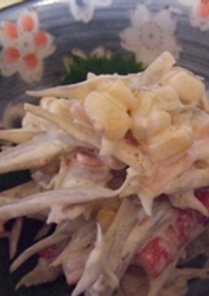 ゴボウサラダ-レシピのメイン写真