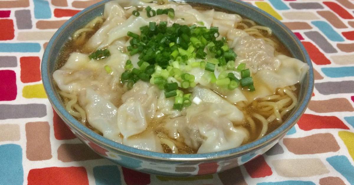 基本からアレンジまで!思わずつくりたくなる「簡単ワンタン麺」のレシピ集 | クックパッド