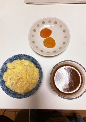 朝ごはん　たまごかゆ-レシピのメイン写真