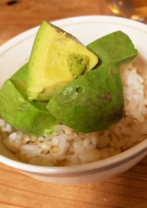 調理なし2分でウマウマ◎アボカド茶漬け-レシピのメイン写真