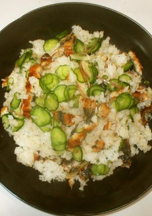 ちらし寿司風混ぜご飯♪簡単うなぎキュウリ-レシピのメイン写真