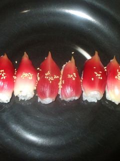 野菜寿司♪簡単茗荷で-レシピのメイン写真